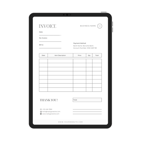 Business Invoice Template