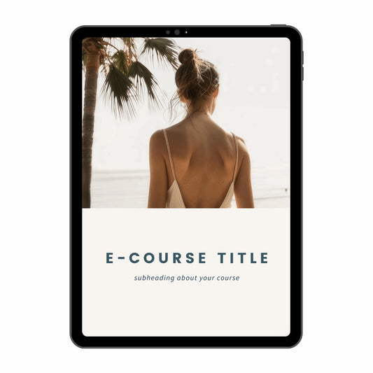 Simplistic EBook Template