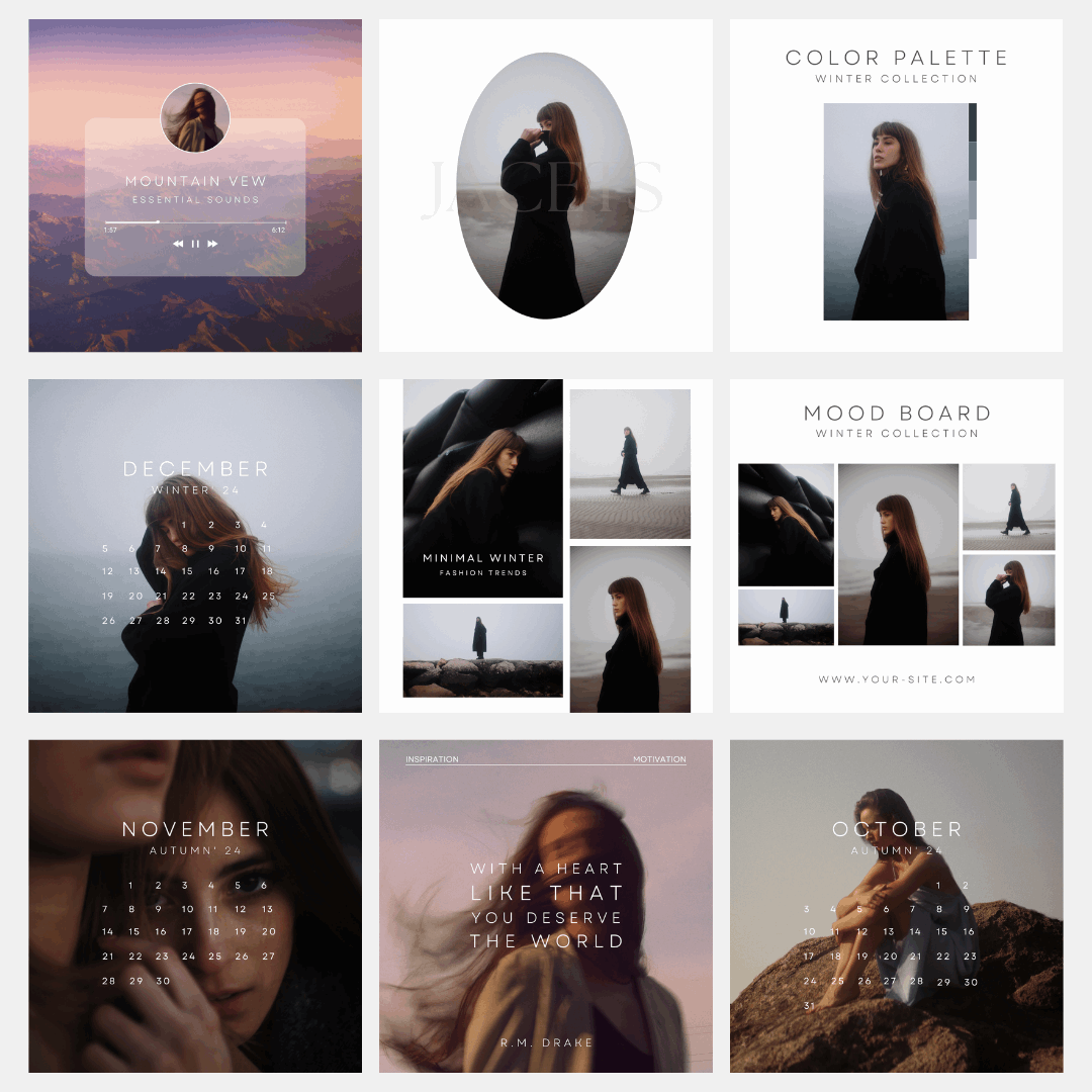 Bold Social Media Templates (51)