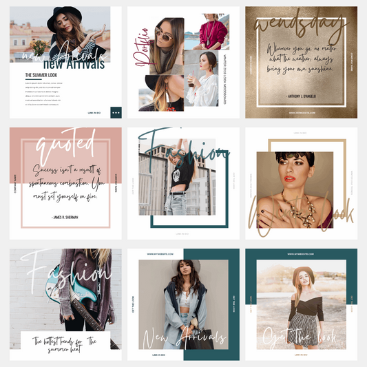 Feminine Social Media Templates (35)