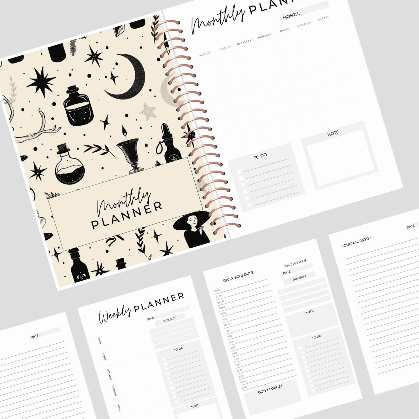 Witchy Planner & Journal