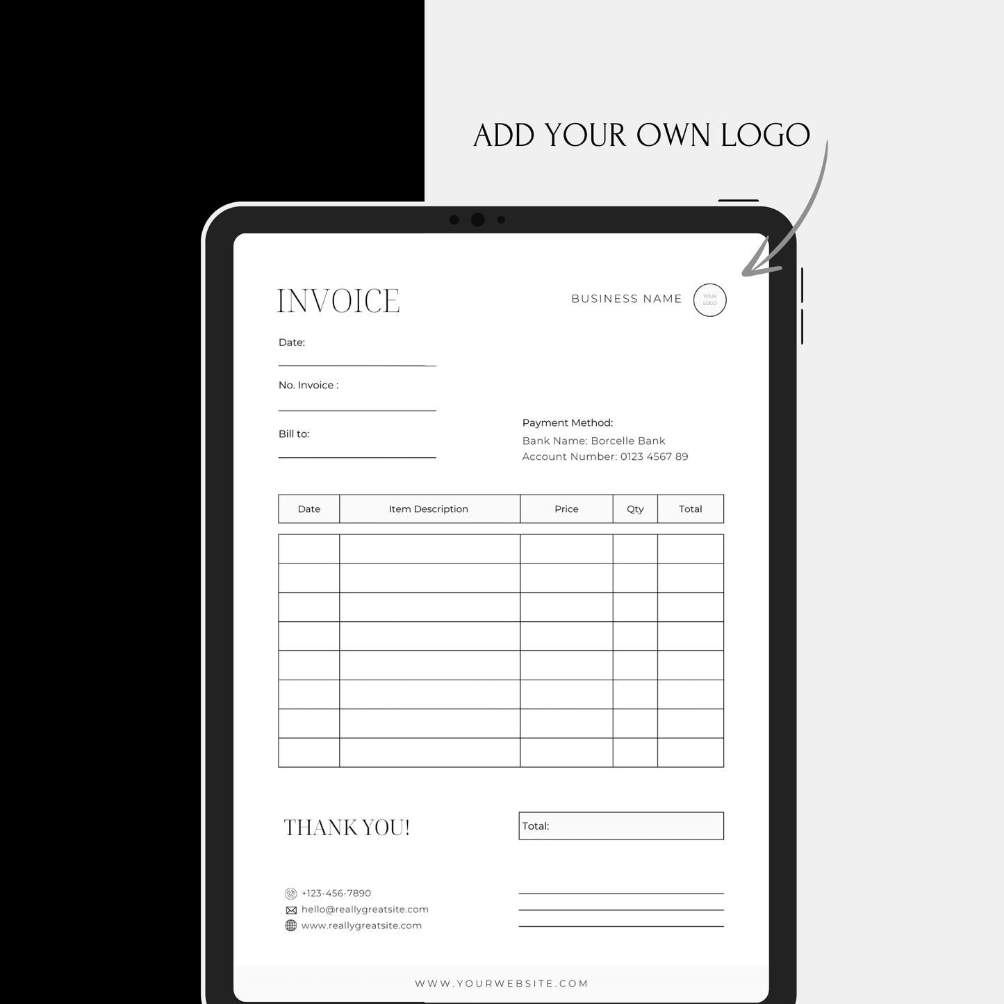 Business Invoice Template