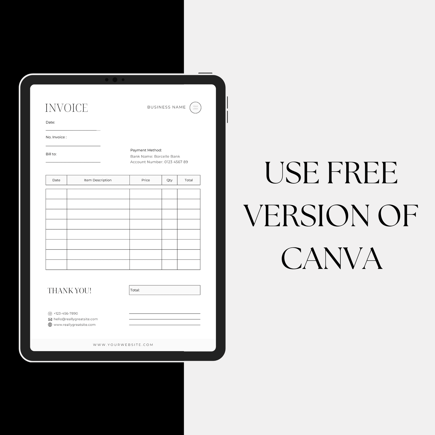 Business Invoice Template