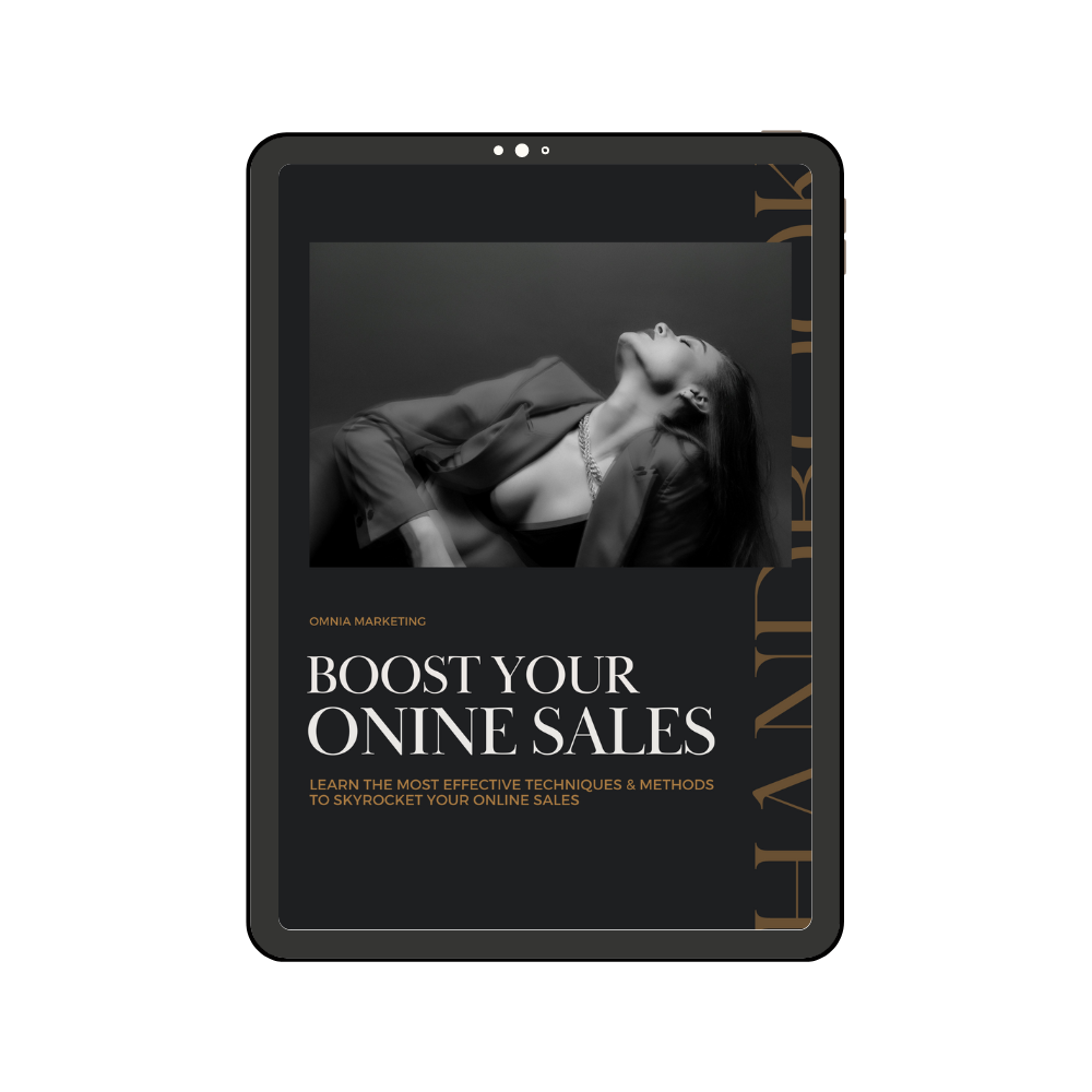 Boost Your Online Sales Ebook