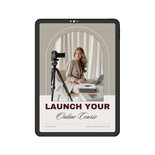 Launch Your Online Course EBook